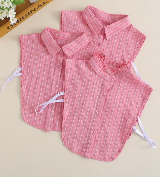 bow ties women stand fake collar striped flase collars sweater decoration female removable half shirt detachable nep kraagie1243124, Black;gray
bow ties women stand fake collar striped flase collars sweater decoration female removable half shirt detachable nep kraagie1243124, Black;gray