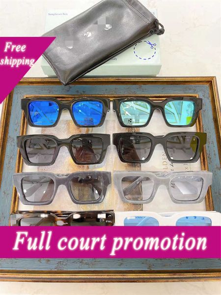 luxury brand sunglasses new fashion off oeri012 square plate for men and women fashion oversized glasses, White;black
luxury brand sunglasses new fashion off oeri012 square plate for men and women fashion oversized glasses, White;black