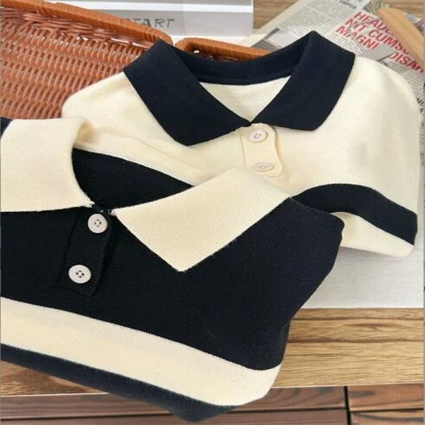 autumn and winter new children's polo collar striped sweater for boys and girls leisure sweater for warm pol0 shirt, Blue
autumn and winter new children's polo collar striped sweater for boys and girls leisure sweater for warm pol0 shirt, Blue