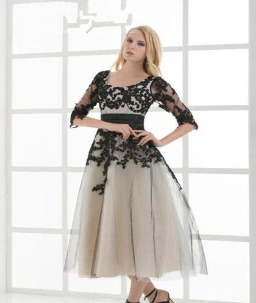 black and champagne vintage tea length short wedding dresses with sleeves corset back aline gothic informal bridal gowns with col5609629, White
black and champagne vintage tea length short wedding dresses with sleeves corset back aline gothic informal bridal gowns with col5609629, White