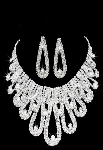 romantic pearl designer jewelry with crystal two pieces earrings necklace rhinestone wedding bridal sets jewelry set9788743, White
romantic pearl designer jewelry with crystal two pieces earrings necklace rhinestone wedding bridal sets jewelry set9788743, White