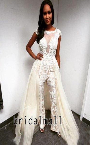 women jumpsuits white appliqued lace mermaid wedding dresses detachable train bridal gowns ivory tulle bride dress overskirt robe 1666623
women jumpsuits white appliqued lace mermaid wedding dresses detachable train bridal gowns ivory tulle bride dress overskirt robe 1666623