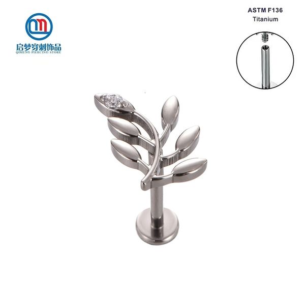 navel bell button rings astm 36 internally threaded leaf shape labret lip earring piercing body jewelry 230628, Silver
navel bell button rings astm 36 internally threaded leaf shape labret lip earring piercing body jewelry 230628, Silver