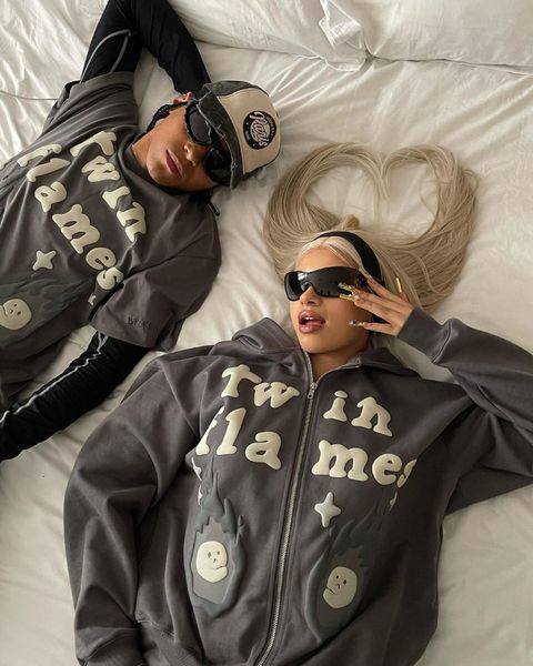 women s jackets oversized y2k retro star letter 3d foaming print hoodie fashion street casual loose sweatshirt harajuku couple streetwear 23, Black;brown
women s jackets oversized y2k retro star letter 3d foaming print hoodie fashion street casual loose sweatshirt harajuku couple streetwear 23, Black;brown