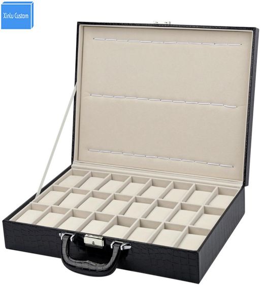 special for watch shopretail suit case jewelry watch storage travel 24 slots display box alligator pattern leather box watches ca3735824, Black;blue
special for watch shopretail suit case jewelry watch storage travel 24 slots display box alligator pattern leather box watches ca3735824, Black;blue
