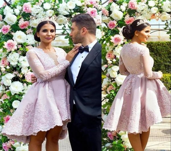dusty pink short prom dresses fashion highlow long sleeves knee length party dress elegant lace applique women formal wear evenin3190380, Black
dusty pink short prom dresses fashion highlow long sleeves knee length party dress elegant lace applique women formal wear evenin3190380, Black