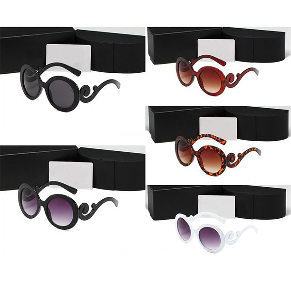 men's luxury designer sunglasses brand circular oval frame sunglasses women's outdoor radiation protection glasses fashion accesso, White;black
men's luxury designer sunglasses brand circular oval frame sunglasses women's outdoor radiation protection glasses fashion accesso, White;black