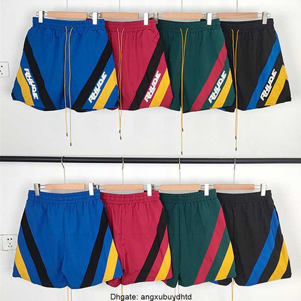 rhude men's shorts micro label stripe contrast casual quick drying shorts men's and women's high street beach elastic capris, White;black
rhude men's shorts micro label stripe contrast casual quick drying shorts men's and women's high street beach elastic capris, White;black
