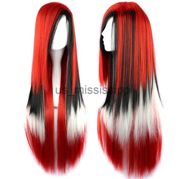 cosplay wigs soowee 28inch long synthetic hair wigs for women heat resistance fiber party hair red black white rainbow hair cosplay wig x063
cosplay wigs soowee 28inch long synthetic hair wigs for women heat resistance fiber party hair red black white rainbow hair cosplay wig x063