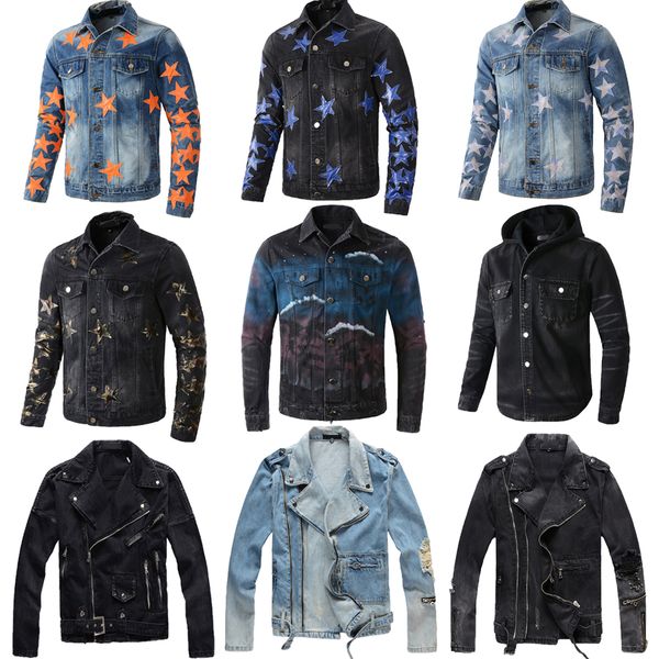 mens denim jackets designer coats hoodies fashion autumn and winter clothing outdoor street motorcycle sportwear luxury denims shirts men j, Black;brown
mens denim jackets designer coats hoodies fashion autumn and winter clothing outdoor street motorcycle sportwear luxury denims shirts men j, Black;brown