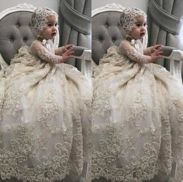 white ivory christening gown for little kids o neck long sleeve lace pearls first communion dress toddler infant baptism gowns4957464
white ivory christening gown for little kids o neck long sleeve lace pearls first communion dress toddler infant baptism gowns4957464