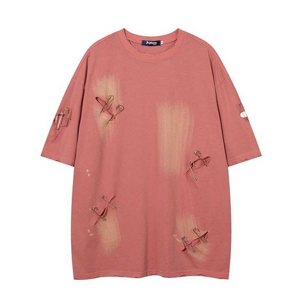 china-chic brand original niche design pin hand-painted short sleeve men and women ins lovers high street hole half sleeve t-shirt stussys s, White;black
china-chic brand original niche design pin hand-painted short sleeve men and women ins lovers high street hole half sleeve t-shirt stussys s, White;black