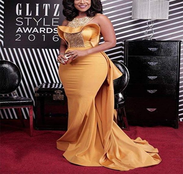 plus size mermaid party dress 2019 prom dresses scoop neck crystal beaded satin celebrity dresses women dusty yellow evening 4124592, Black
plus size mermaid party dress 2019 prom dresses scoop neck crystal beaded satin celebrity dresses women dusty yellow evening 4124592, Black