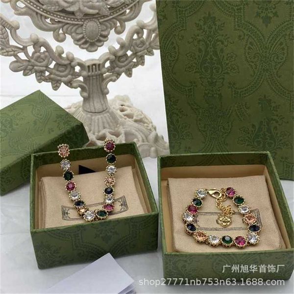 2023 g family/gu family new vintage fashion diamond necklace bracelet versatile simple tiger head and tail, Silver
2023 g family/gu family new vintage fashion diamond necklace bracelet versatile simple tiger head and tail, Silver
