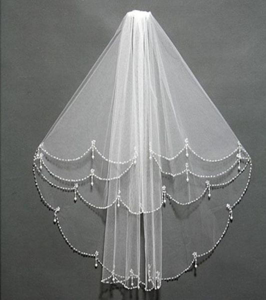 fabulous 2019 new arrival bridal veils two layers beading crystals pearls embellished short tulle for brides with comb8685780, Black
fabulous 2019 new arrival bridal veils two layers beading crystals pearls embellished short tulle for brides with comb8685780, Black