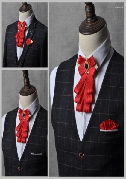 bow ties men39s tie brooch set korean british dress suits shirt collar flower handmade bowtie men wedding accessories gifts 3pc4670799, Black;gray
bow ties men39s tie brooch set korean british dress suits shirt collar flower handmade bowtie men wedding accessories gifts 3pc4670799, Black;gray