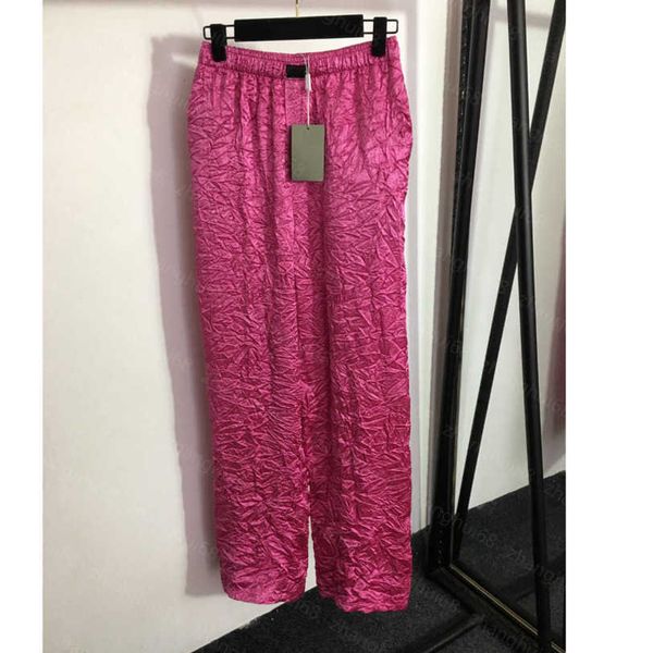 23ss womens designer clothing womens pants pleated design elastic-waisted wide-leg pants women clothing a1, Black;white
23ss womens designer clothing womens pants pleated design elastic-waisted wide-leg pants women clothing a1, Black;white