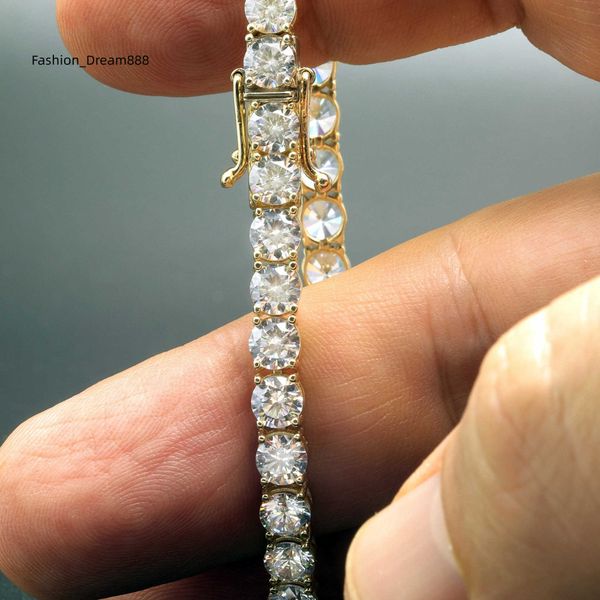 real 10k 14k solid gold lab grown diamond tennis chain 3mm 4mm 5mm necklace bracelet men and women fine jewelry, Silver
real 10k 14k solid gold lab grown diamond tennis chain 3mm 4mm 5mm necklace bracelet men and women fine jewelry, Silver