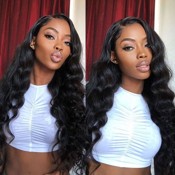 13x4 body wave lace front human hair wigs lace closure wig28 inch hd transparent glueless lace frontal wig pre plucked, Black;brown
13x4 body wave lace front human hair wigs lace closure wig28 inch hd transparent glueless lace frontal wig pre plucked, Black;brown