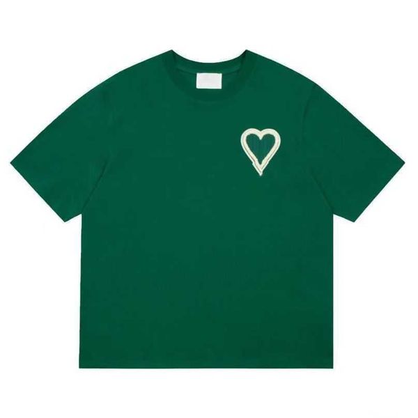 designers amis paris t-shirt spring classic heart solid color big love round neck short sleeve tees for men and women a2ez, White;black
designers amis paris t-shirt spring classic heart solid color big love round neck short sleeve tees for men and women a2ez, White;black