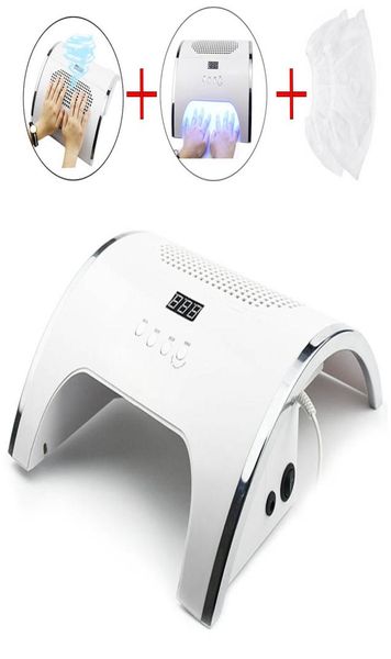 80w strong power nail lamp nail dust collector two in one art salon lamp and collector vacuum cleaner manicure tools1633129, Silver
80w strong power nail lamp nail dust collector two in one art salon lamp and collector vacuum cleaner manicure tools1633129, Silver