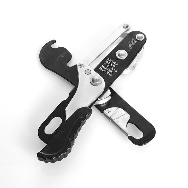 dresses professional rock climbing descender 150kg selfbraking srope clamp grab descender carabiner climbing accessories, Black;gray
dresses professional rock climbing descender 150kg selfbraking srope clamp grab descender carabiner climbing accessories, Black;gray