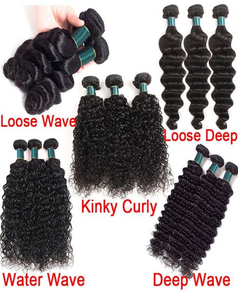 100 unprocessed virgin human hair weave 34 bundles hair extension loosedeepwater wave loose deep kinky curly natural color 124721449, Black
100 unprocessed virgin human hair weave 34 bundles hair extension loosedeepwater wave loose deep kinky curly natural color 124721449, Black