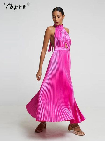 basic casual dresses halter backless slit pleated dres chic solid hollow out lace up spring slim a line beach robe 230629, Black;gray
basic casual dresses halter backless slit pleated dres chic solid hollow out lace up spring slim a line beach robe 230629, Black;gray