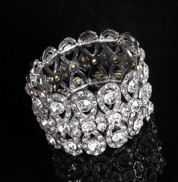 european style bride039s hands bracelets full of rhinestone new alloy women039s jewelry retro floral wide bracelet1568158, White
european style bride039s hands bracelets full of rhinestone new alloy women039s jewelry retro floral wide bracelet1568158, White
