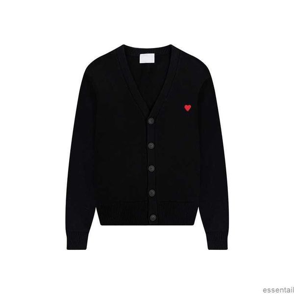 paris designer men's sweater amis men women fashion cardigan casual loose round neck candy color lover heart usa street brand clothing, White;black
paris designer men's sweater amis men women fashion cardigan casual loose round neck candy color lover heart usa street brand clothing, White;black