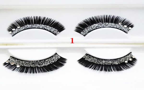 whole1 pair glitter rhinestone pattern long thick stylish party false fake eyelashes eye lashes makeup z0679902229
whole1 pair glitter rhinestone pattern long thick stylish party false fake eyelashes eye lashes makeup z0679902229