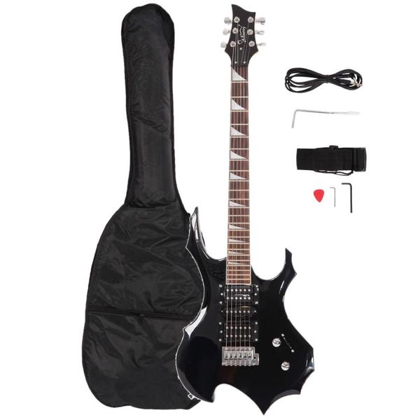 electric guitar glarry 5 pickup shaped pack strap picks shake cable wrench tool black ship from usa8672485
electric guitar glarry 5 pickup shaped pack strap picks shake cable wrench tool black ship from usa8672485