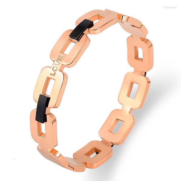 bangle winter punk jewelry hiphop chain link bracelet for men titanium steel hollow love letter bangles gold color wrist bracelets, Black
bangle winter punk jewelry hiphop chain link bracelet for men titanium steel hollow love letter bangles gold color wrist bracelets, Black