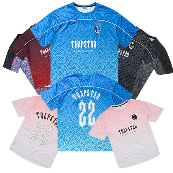 2023 summer trapstar t shirt designer mens football jersey casual short sleeve loose mesh quick dry gradient streetwear t-shirt v27n, White;black
2023 summer trapstar t shirt designer mens football jersey casual short sleeve loose mesh quick dry gradient streetwear t-shirt v27n, White;black