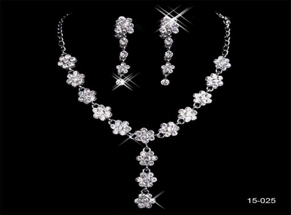15025 new elegant wedding bridal rhinestone jewelry necklace earring set party jewelry for party bride3448283, White
15025 new elegant wedding bridal rhinestone jewelry necklace earring set party jewelry for party bride3448283, White