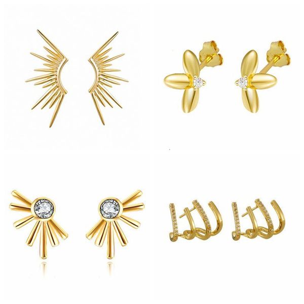 stud 925 sterling silver ear needle geometry minimalist gold color earring piercing women wedding jewelry luxury fashion gift 230629, Golden;silver
stud 925 sterling silver ear needle geometry minimalist gold color earring piercing women wedding jewelry luxury fashion gift 230629, Golden;silver