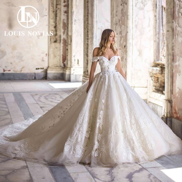 luxury ball gown wedding dress 2023 sweetheart off the shoulder applique dresses for special occasions vestidos de novia, White
luxury ball gown wedding dress 2023 sweetheart off the shoulder applique dresses for special occasions vestidos de novia, White