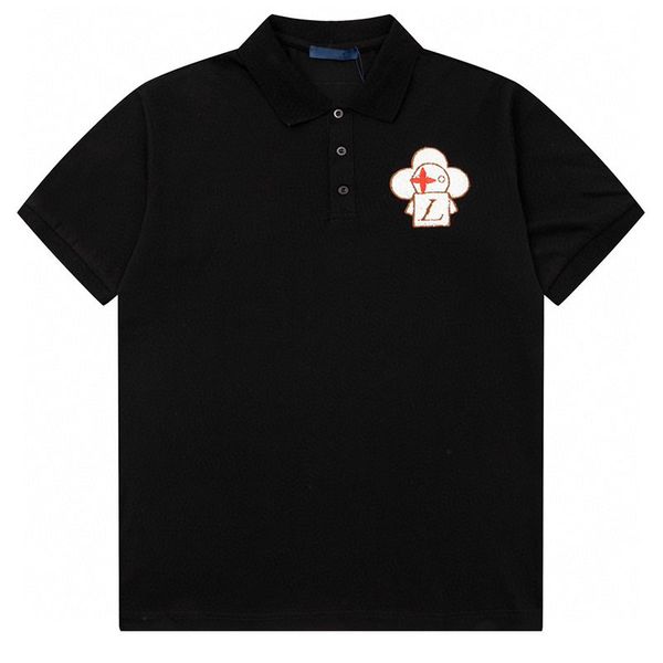 spring luxury mens tshirts 2023 summer men designer brand polo shirt fashion lapel breathable casual tees short sleeve, White;black
spring luxury mens tshirts 2023 summer men designer brand polo shirt fashion lapel breathable casual tees short sleeve, White;black