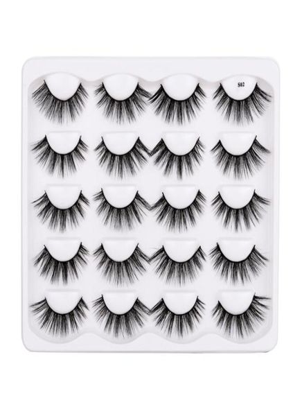 handmade thick 10 pairs fake lashes set natural long soft crisscross 3d false eyelashes extensions eye makeup accessories 11 model3023165 
handmade thick 10 pairs fake lashes set natural long soft crisscross 3d false eyelashes extensions eye makeup accessories 11 model3023165