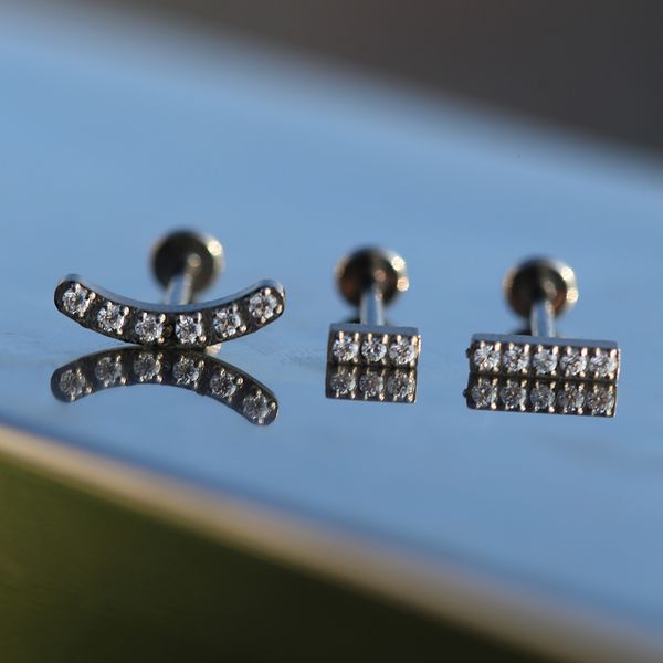 navel bell button rings 16g 36 cartilage piercing earring ear helix tragus lobe conch ring internal thread labret stud body jewelry 230628, Silver
navel bell button rings 16g 36 cartilage piercing earring ear helix tragus lobe conch ring internal thread labret stud body jewelry 230628, Silver