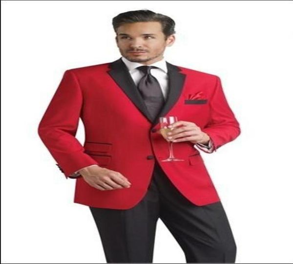new red jacket black pants groom tuxedos man notch black lapel groomsmen men wedding suits bridegroom jacketpantstie h8149589890, Black;gray
new red jacket black pants groom tuxedos man notch black lapel groomsmen men wedding suits bridegroom jacketpantstie h8149589890, Black;gray