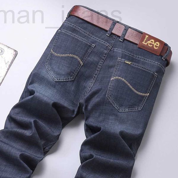 men's jeans designer le spring/summer thin korean edition trendy slim fit straight sleeve elastic business mid rise casual blue pants 4
men's jeans designer le spring/summer thin korean edition trendy slim fit straight sleeve elastic business mid rise casual blue pants 4