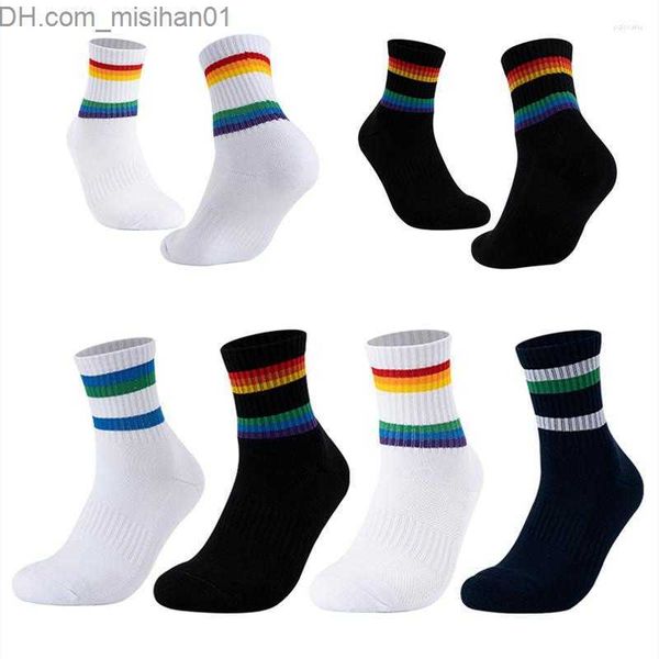men's socks men's socks man colorful striped casual women couple breathable street white black sock z230630
men's socks men's socks man colorful striped casual women couple breathable street white black sock z230630