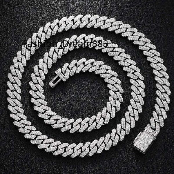 custom necklace hip hop style 925 sterling silver 12mm width full of moissanite cuban link chain for men
custom necklace hip hop style 925 sterling silver 12mm width full of moissanite cuban link chain for men