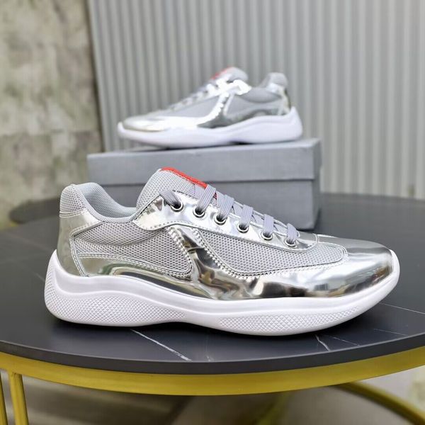 men america's cup bike fabric sneakers patent leather mesh flat shoe rubber bottom trainers designer sneaker green red casual shoes hik, Black
men america's cup bike fabric sneakers patent leather mesh flat shoe rubber bottom trainers designer sneaker green red casual shoes hik, Black
