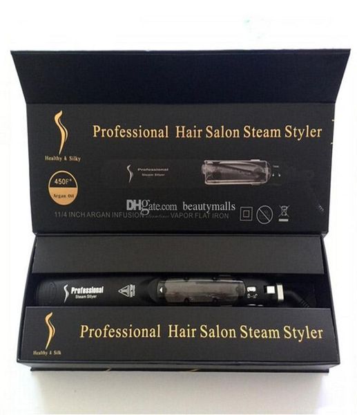 kangroad hair straightener professional hair iron salon steam styler flat irons with ce rosh dhl 5099631, Black
kangroad hair straightener professional hair iron salon steam styler flat irons with ce rosh dhl 5099631, Black