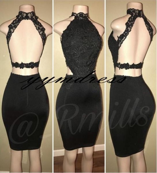 black short cocktail dress arabian formal evening gowns halter neck lace prom dress custom made vestidos de fiesta6806007
black short cocktail dress arabian formal evening gowns halter neck lace prom dress custom made vestidos de fiesta6806007