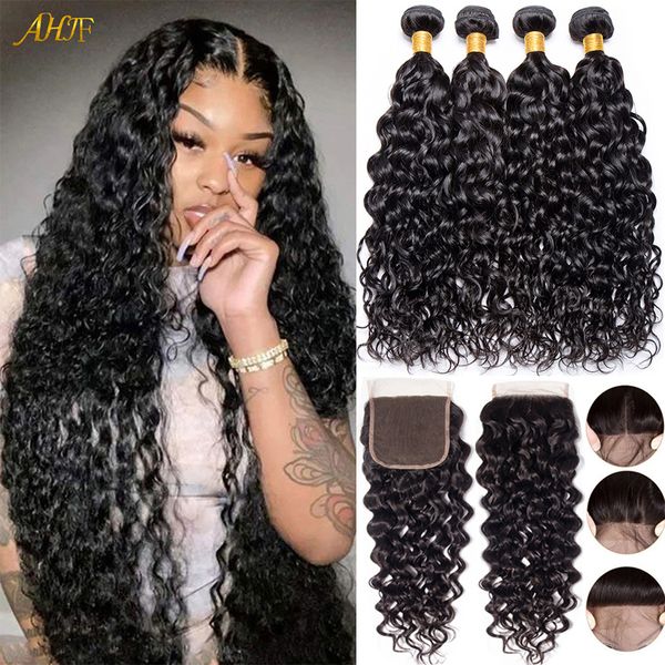 lace s malaysian water wave bundles with clre wet and wavy curly human hair frontal remy weave 230629, Black;brown
lace s malaysian water wave bundles with clre wet and wavy curly human hair frontal remy weave 230629, Black;brown