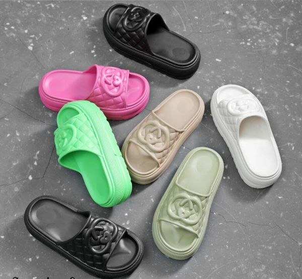 designer slipper women's rubber blooms g floral slide sandal rubber beach summer slippers flat thick sole bathroom home shoes slippers, Black
designer slipper women's rubber blooms g floral slide sandal rubber beach summer slippers flat thick sole bathroom home shoes slippers, Black
