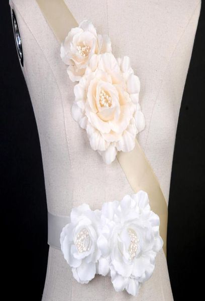 2019 charming bridal sashes hand made flower wedding belts two flowers bridal sashes belt accessories6118742, White
2019 charming bridal sashes hand made flower wedding belts two flowers bridal sashes belt accessories6118742, White
